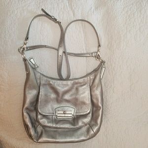 Gunmetal Coach Crossbody